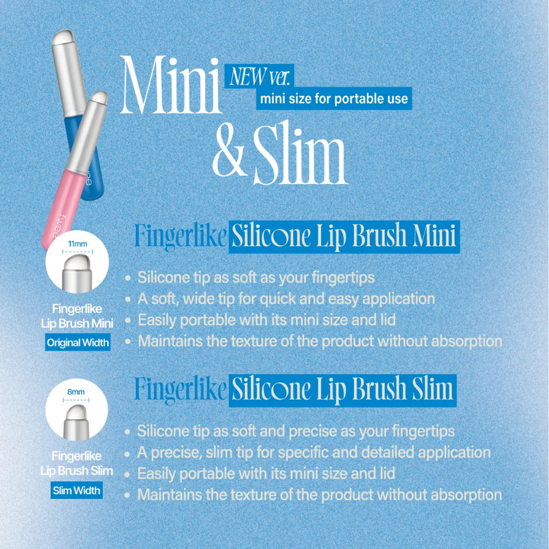 fwee Fingerlike Silicone Lip Brush Slim 13g-2