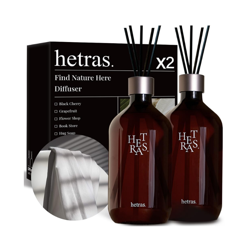 hetras Premium Diffuser 500ml x 2