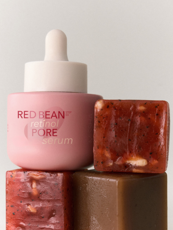MISSHA Red Bean Retinol Pore Serum 30ml-3