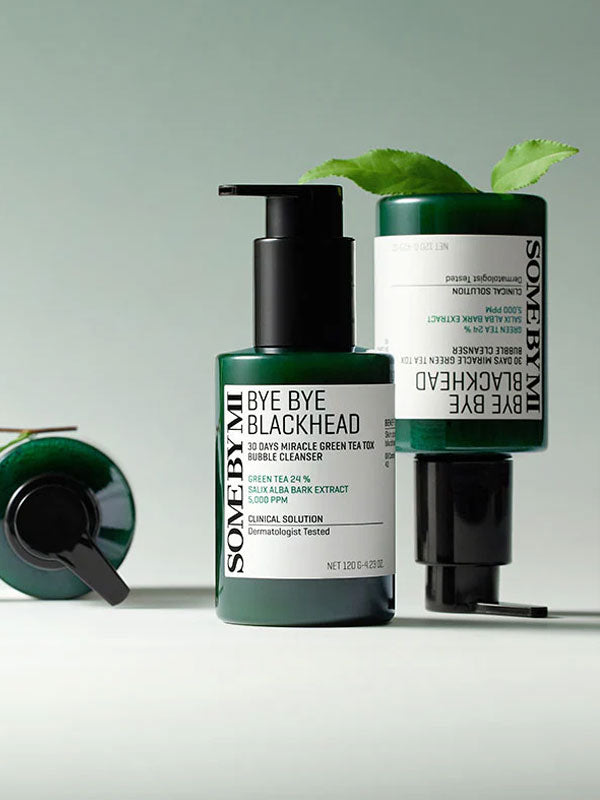 SOME BY MI Bye Bye Blackhead 30 Days Miracle Green Tea Tox Bubble Cleanser 120g