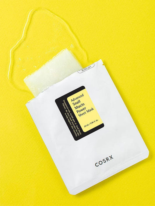 COSRX Advanced Snail Mucin Power Sheet Mask 25ml (10pcs )