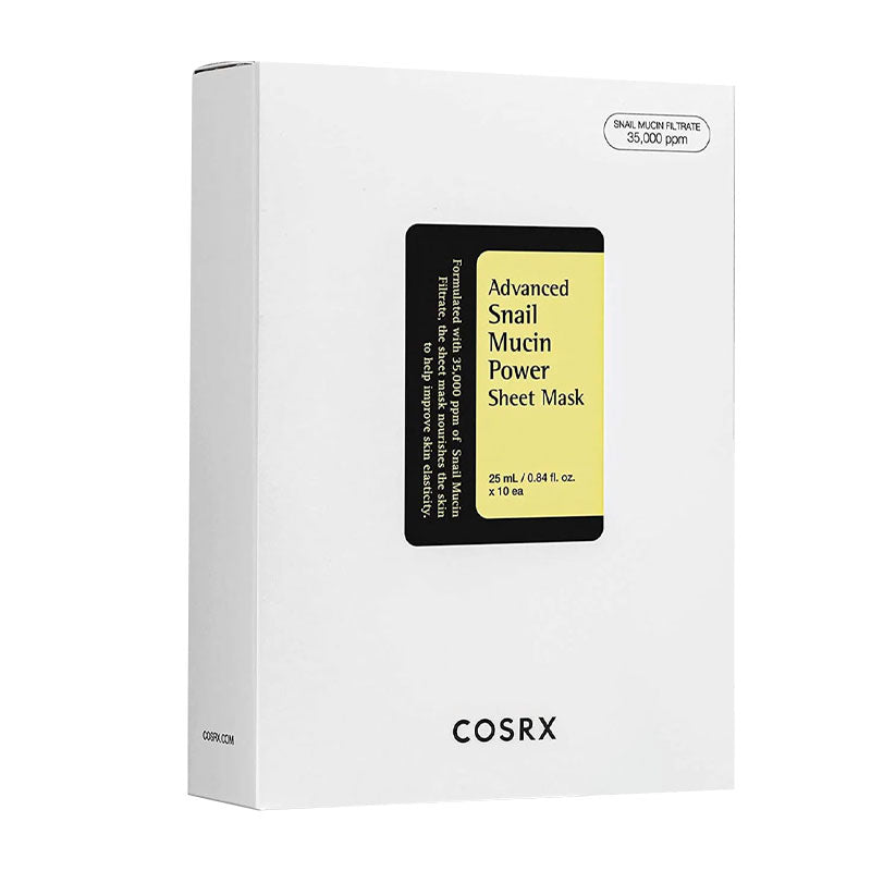 COSRX Advanced Snail Mucin Power Sheet Mask 25ml (10pcs )