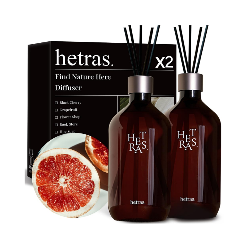 hetras Premium Diffuser 500ml x 2