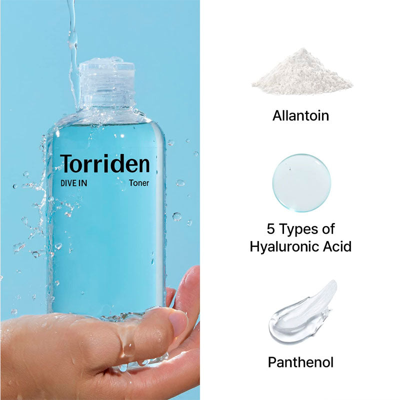 Torriden Dive-In Low Molecular Hyaluronic Acid Toner 300ml